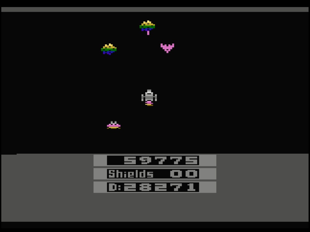 Gameplay of Rescue Terra I for Atari 2600